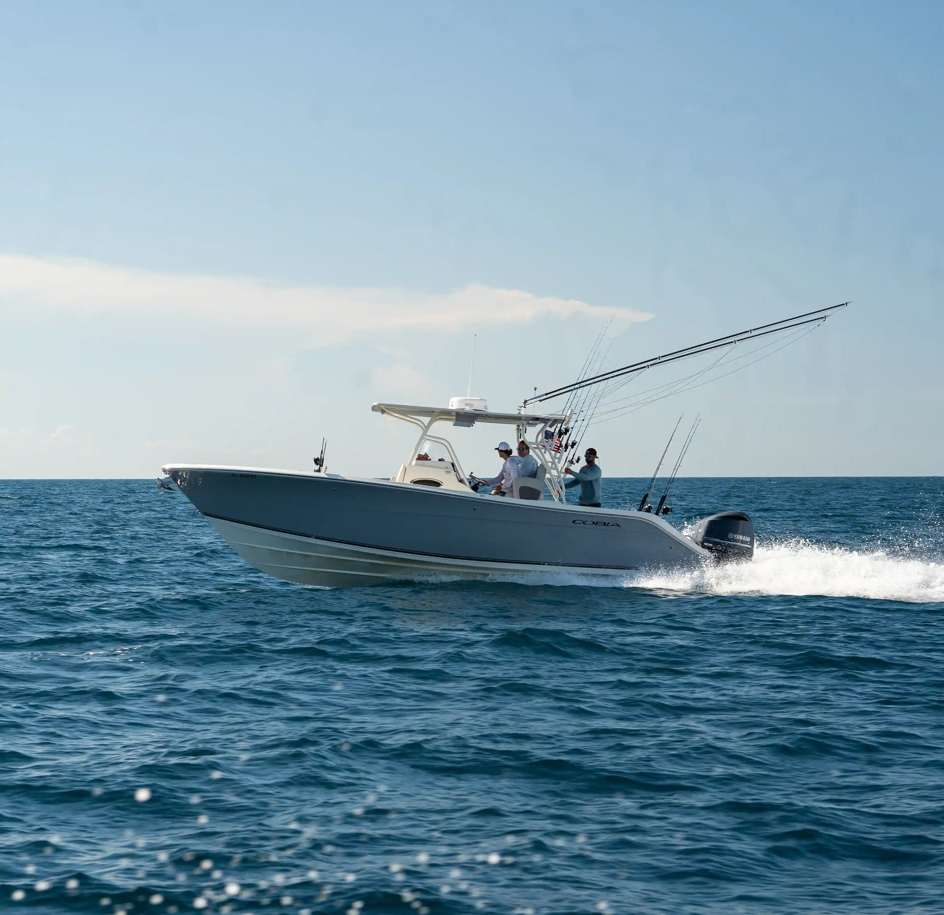 Marine service team in action